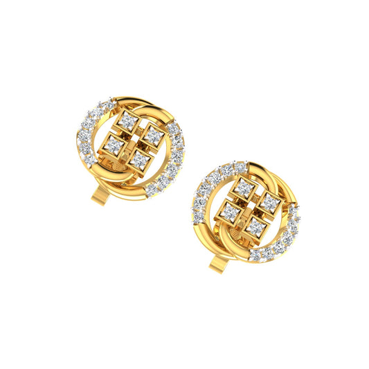 Regal Orbit Diamond Ear Tops