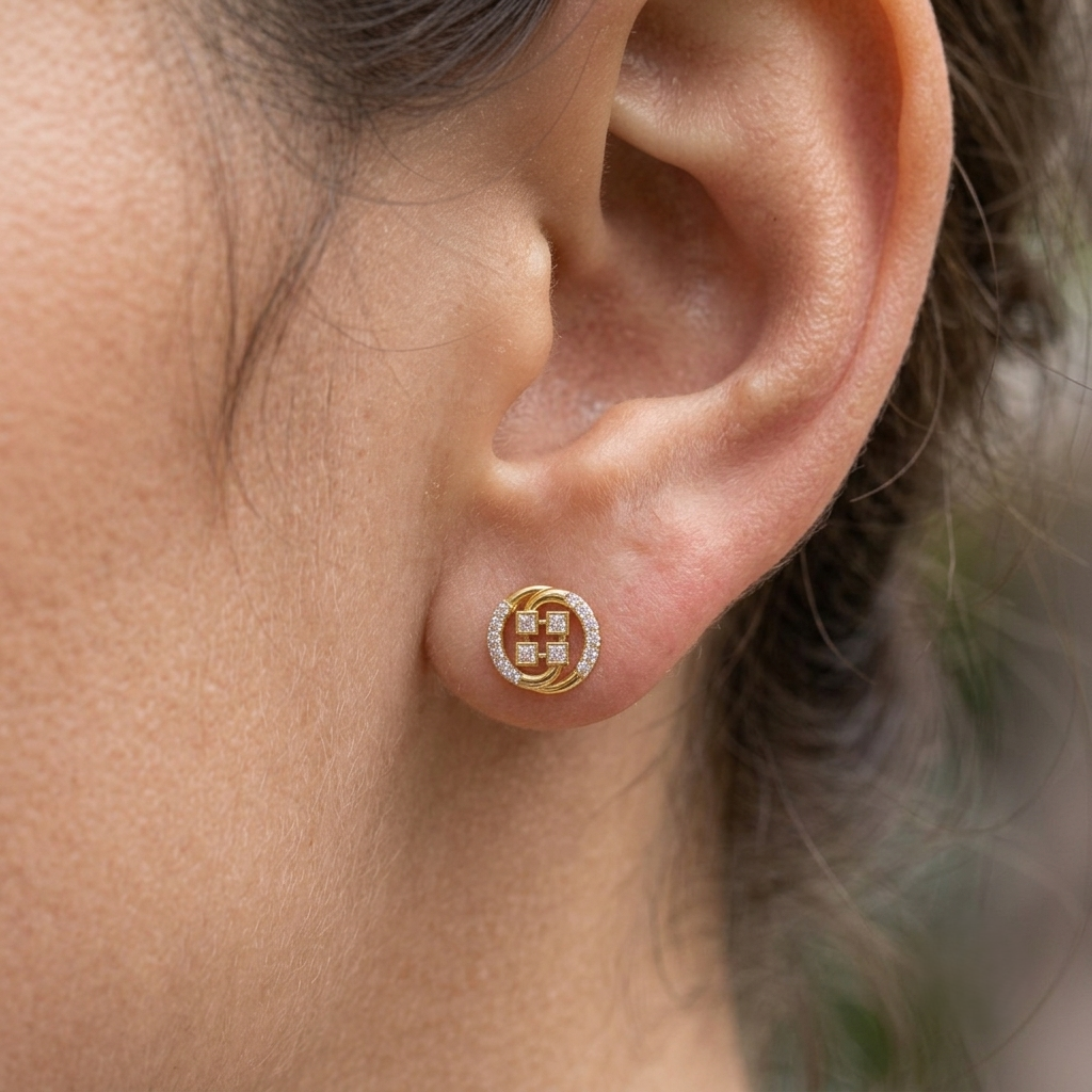 Regal Orbit Diamond Ear Tops