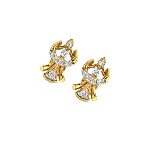 Royal Bloom Diamond Earrings