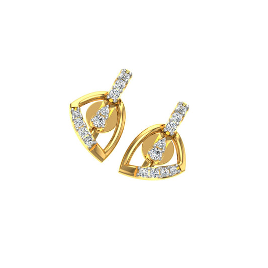 Aurora Teardrop Diamond Earrings