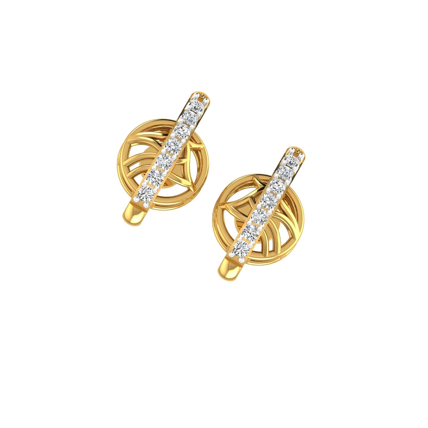 Luxe Orbit Diamond Earrings