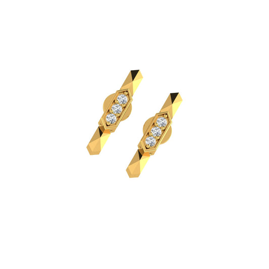 Urban Prism Diamond Ear Tops