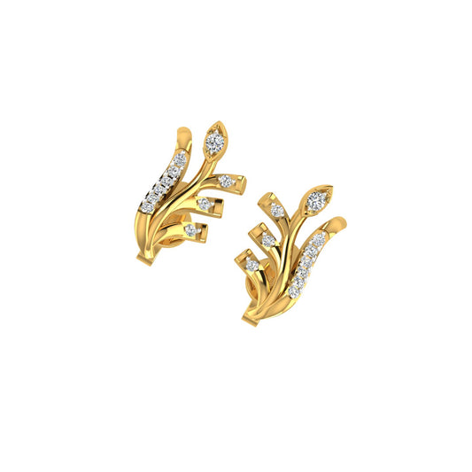 Botanical Spark Diamond Studs