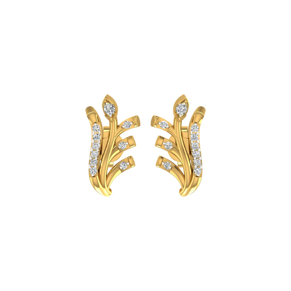 Botanical Spark Diamond Studs