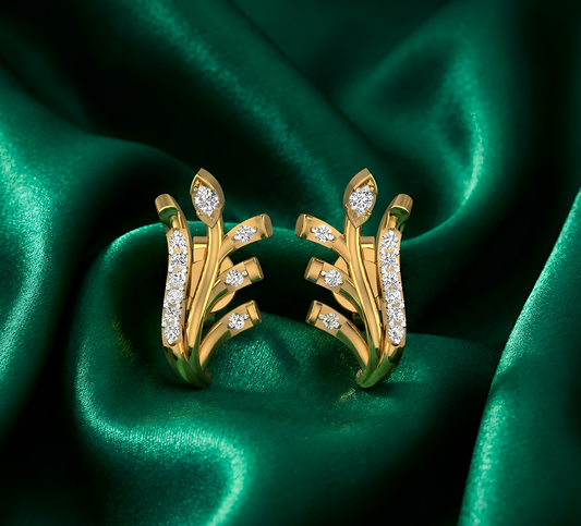Botanical Spark Diamond Studs