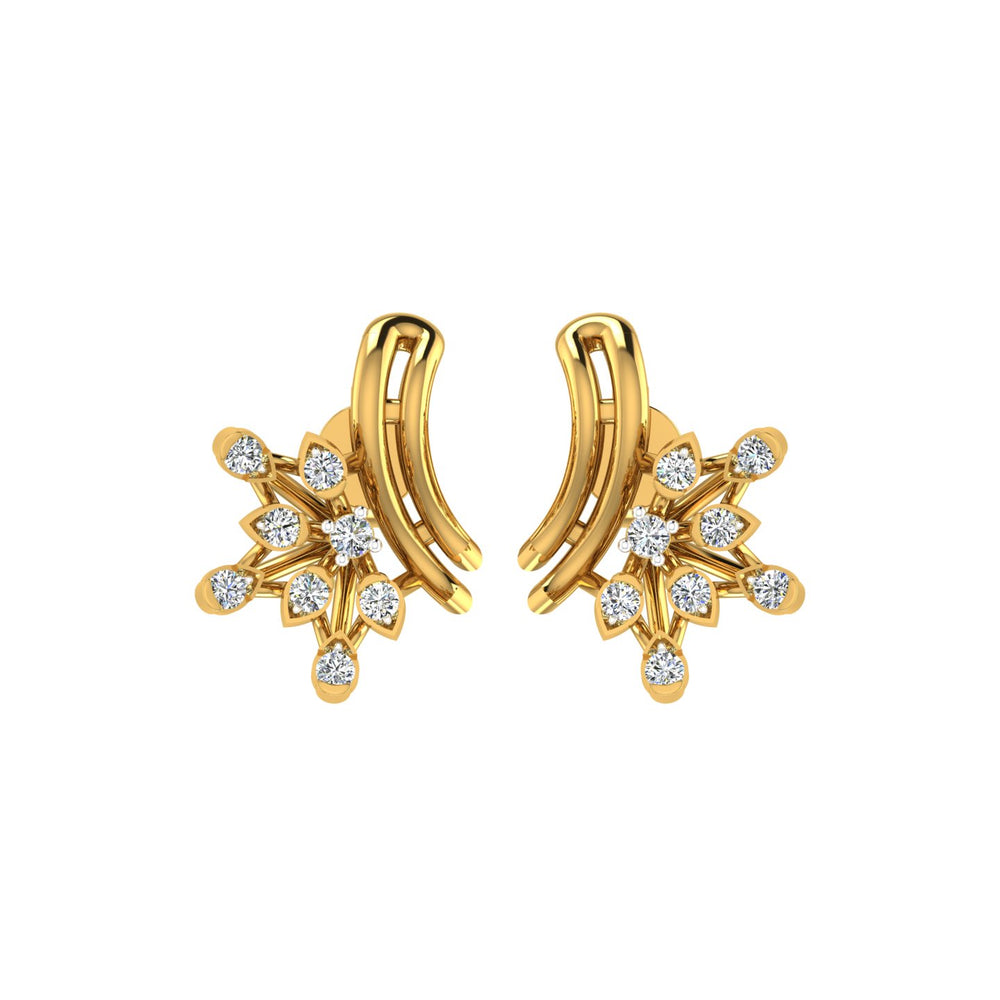 Aurora Bloom Diamond Earrings