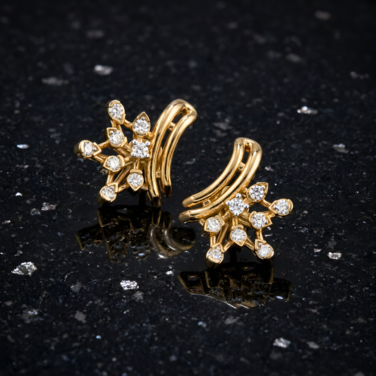 Aurora Bloom Diamond Earrings