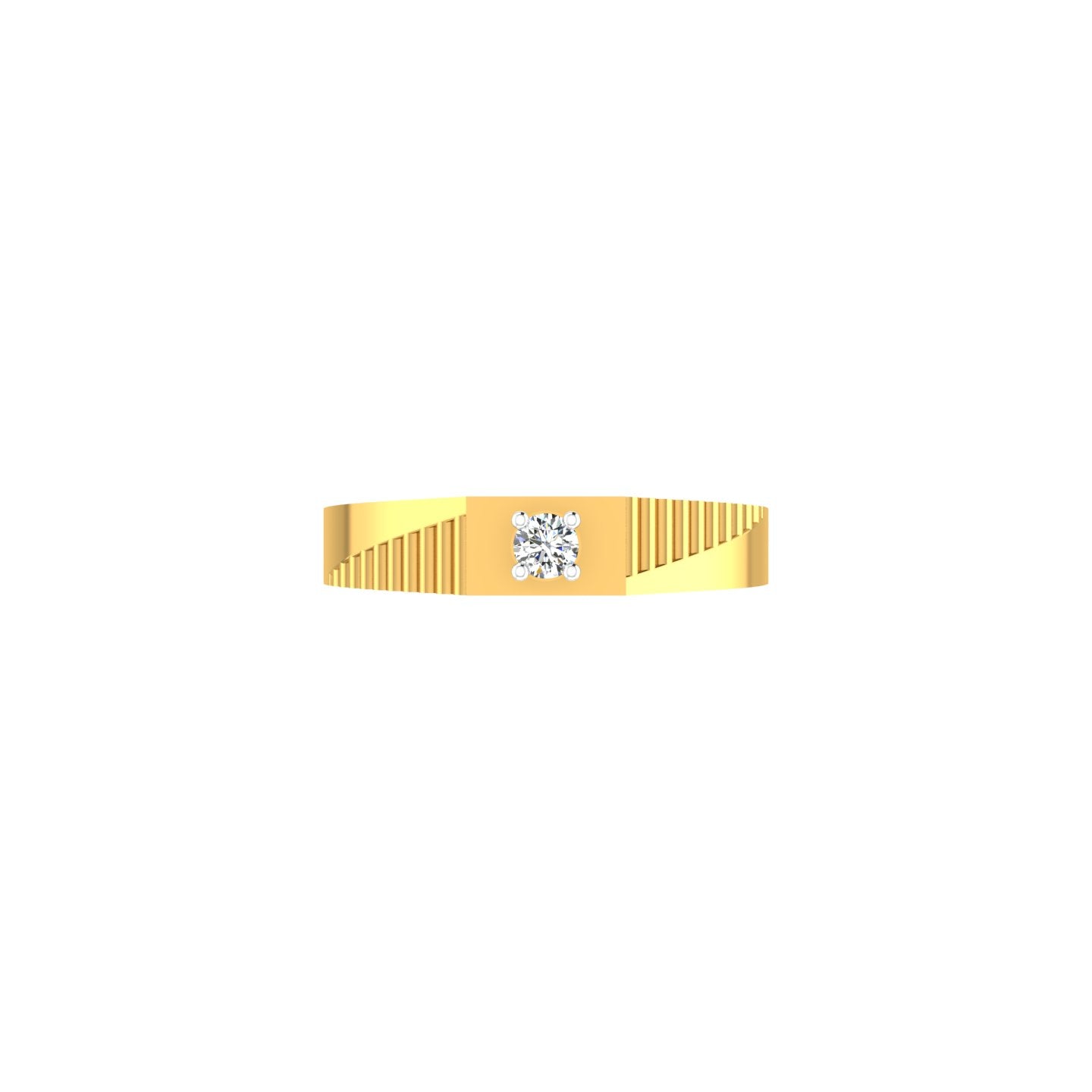 Titan Ridge Solitaire Ring