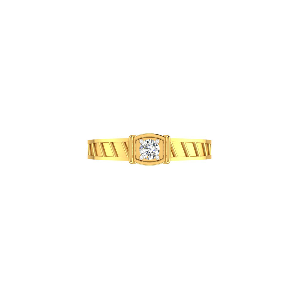 Imperial Ladder Solitaire Ring