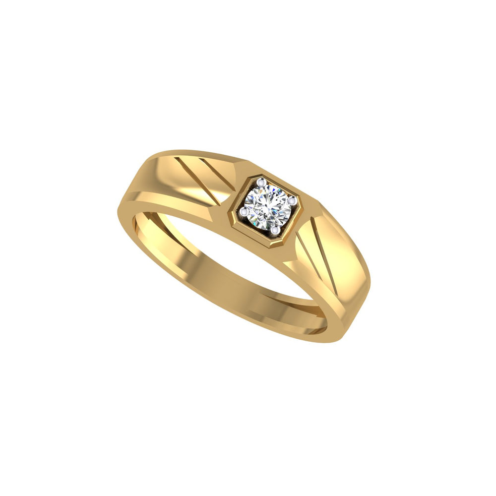 Royal Hexa Solitaire Ring