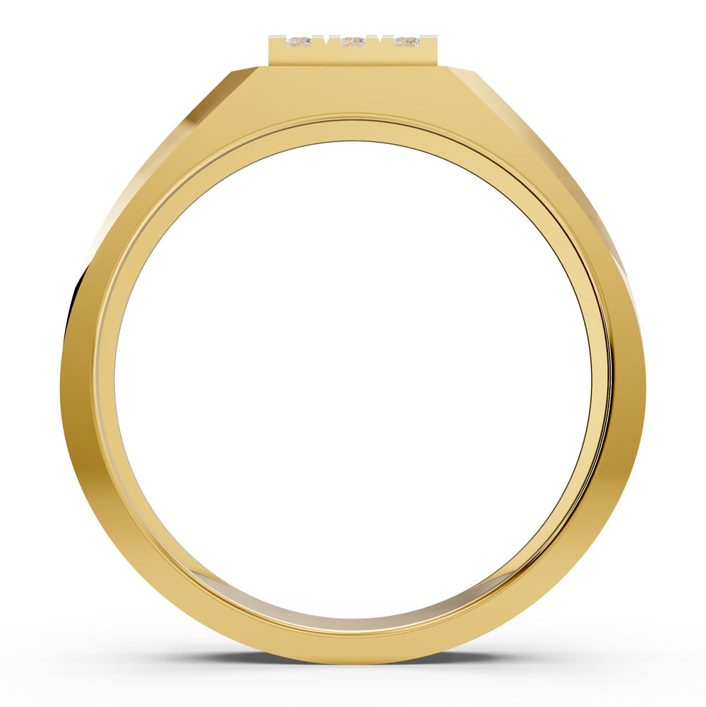 Nine Grid Majesty Gents Ring