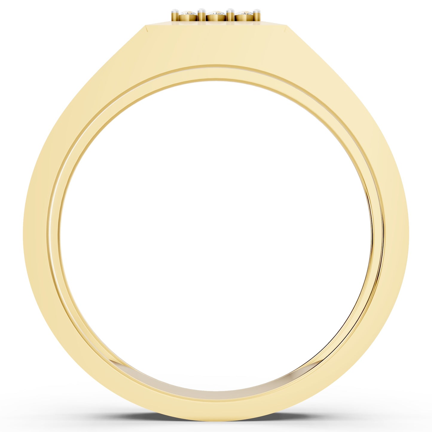 Imperial Matrix Diamond Gents Ring