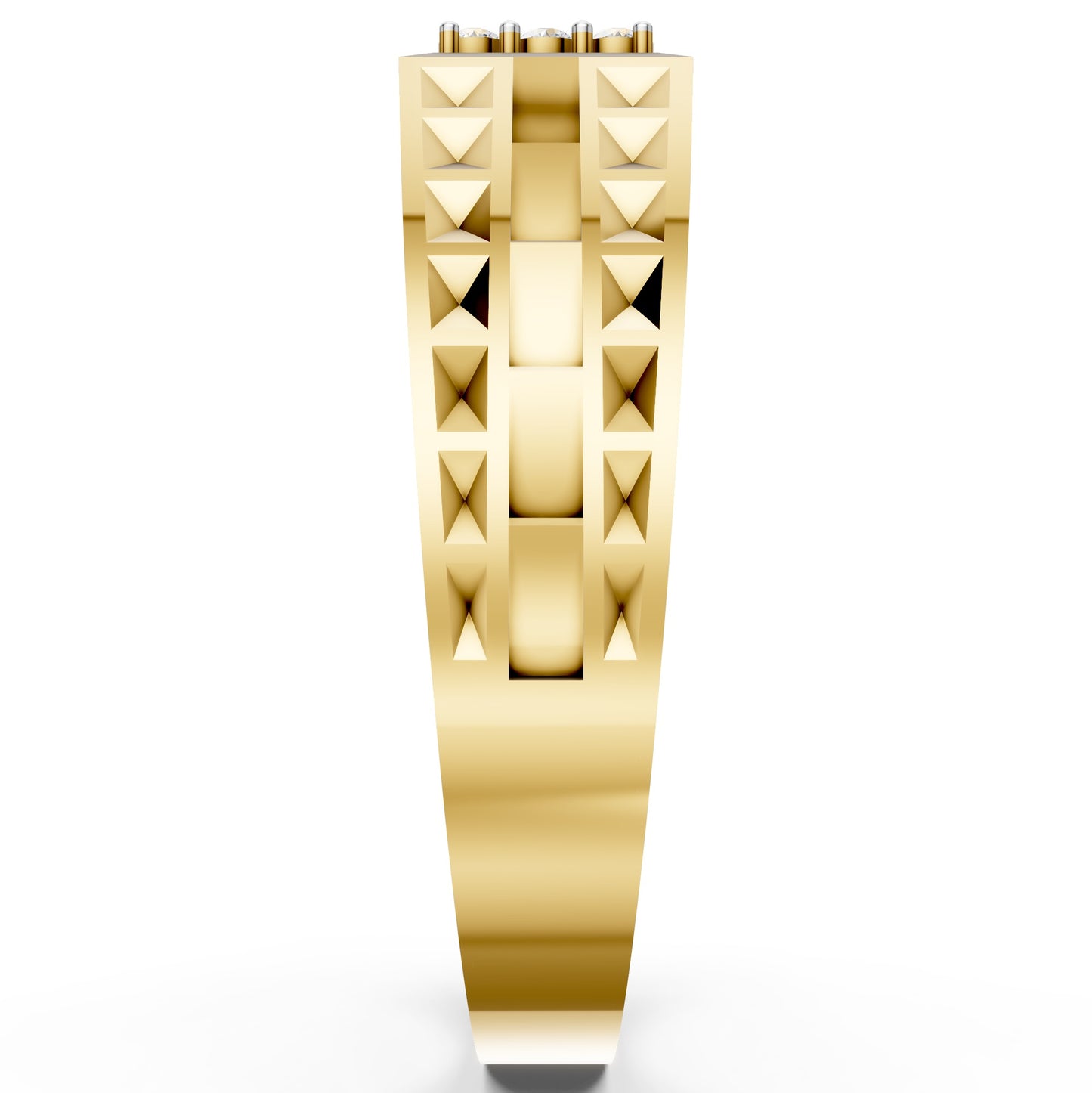 Imperial Matrix Diamond Gents Ring
