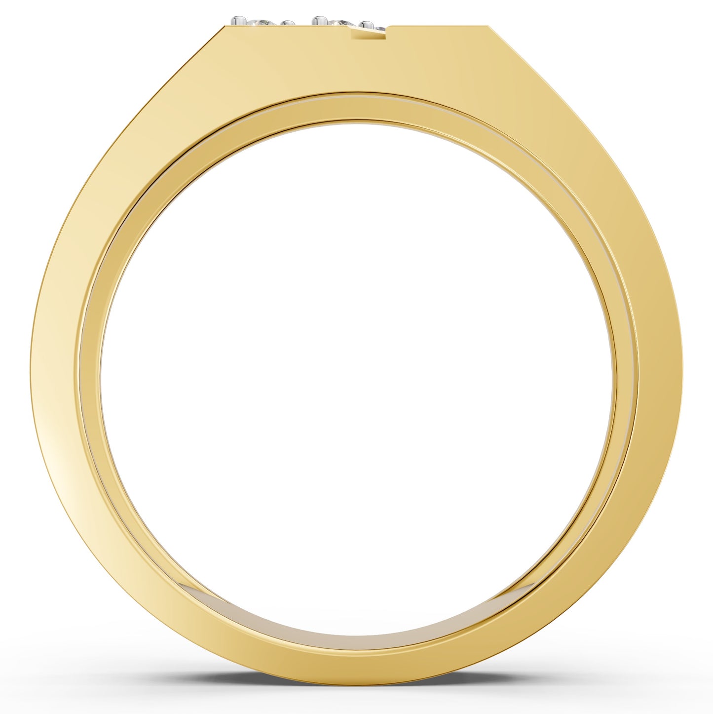 Royal Matrix Diamond Gents Ring