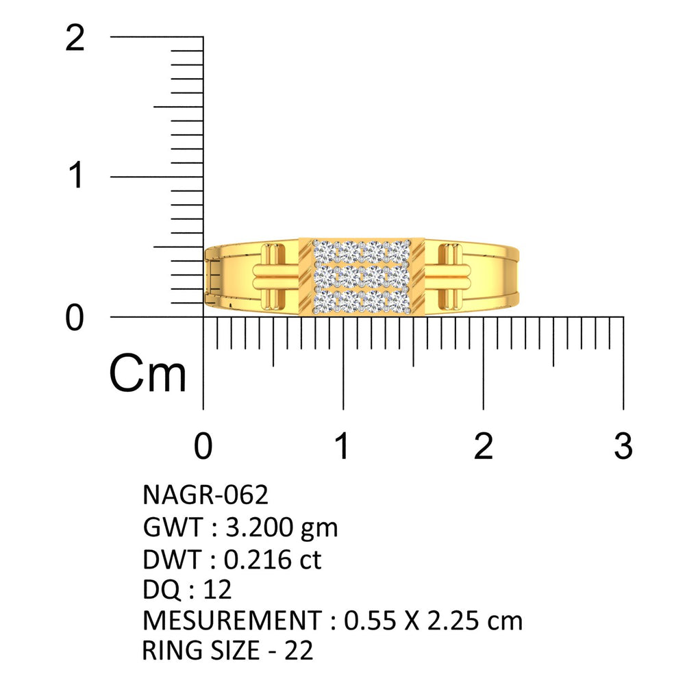 Regal Matrix Diamond Ring
