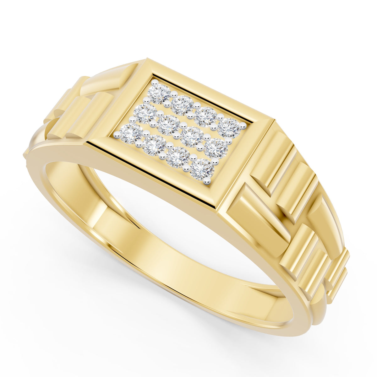 Majestic Frame Diamond Ring