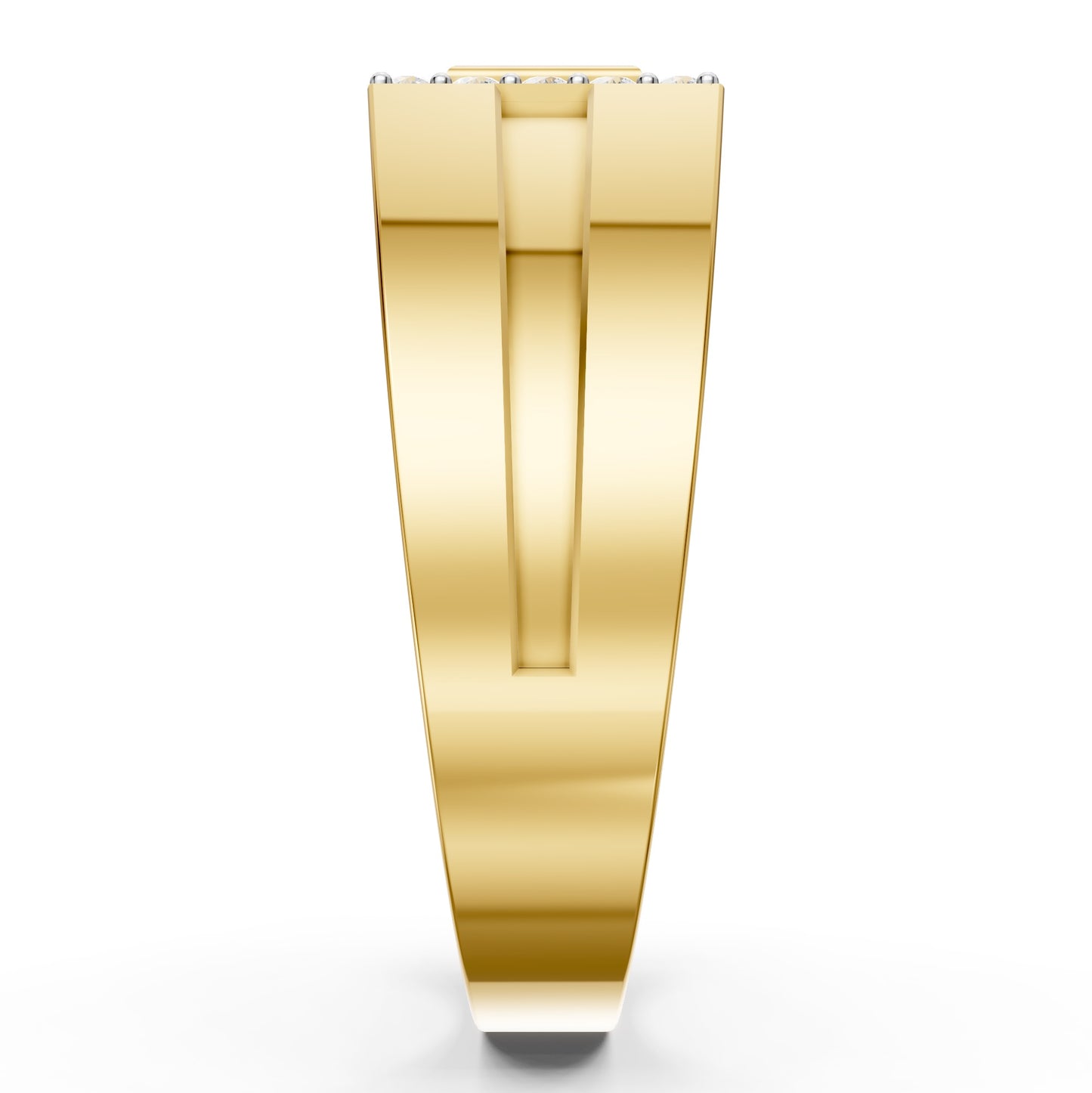 Royal Square Halo Diamond Ring
