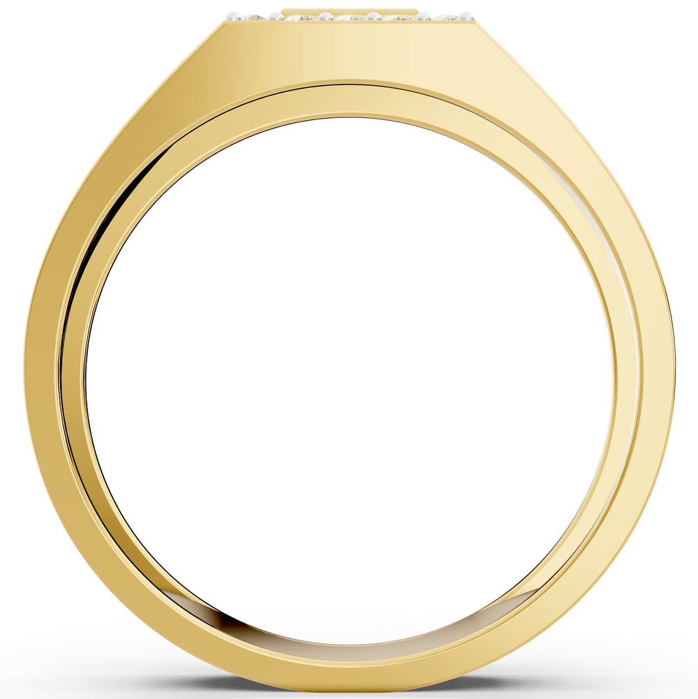 Royal Square Halo Diamond Ring