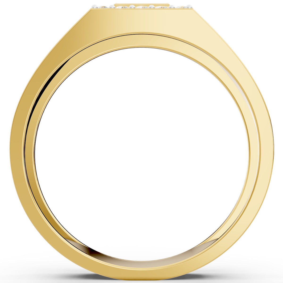 Royal Square Halo Diamond Ring