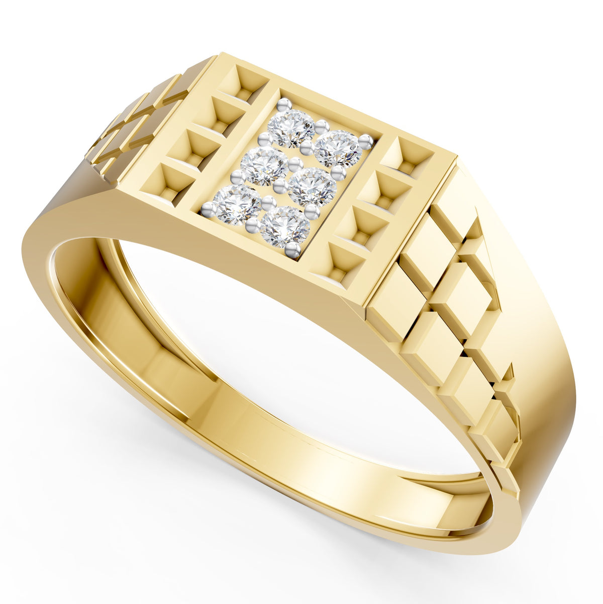 Royal Fortress Diamond Ring