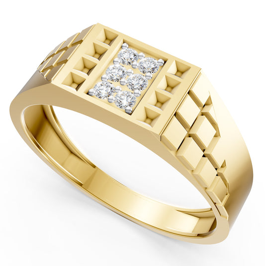 Royal Fortress Diamond Ring