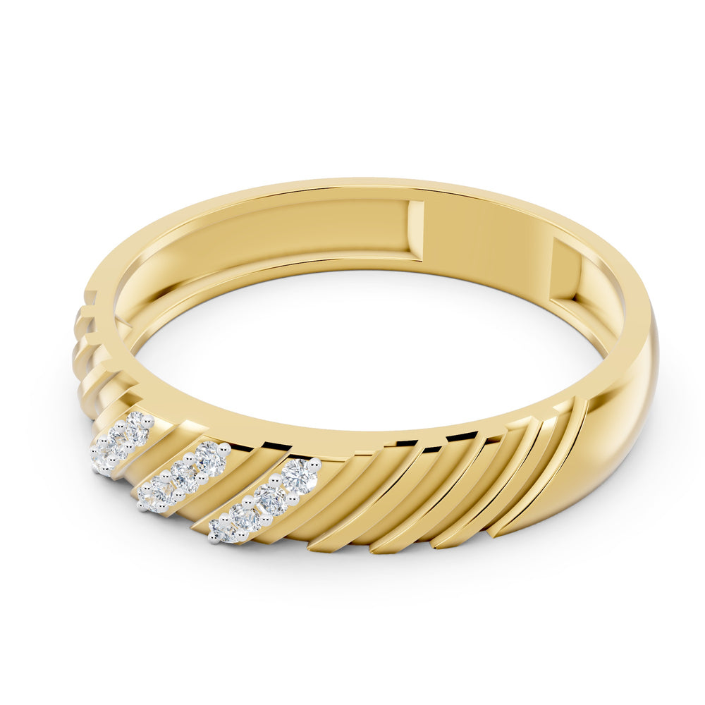 Trinity Crest Diamond Ring