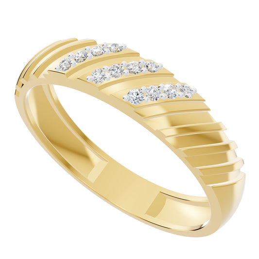 Trinity Crest Diamond Ring