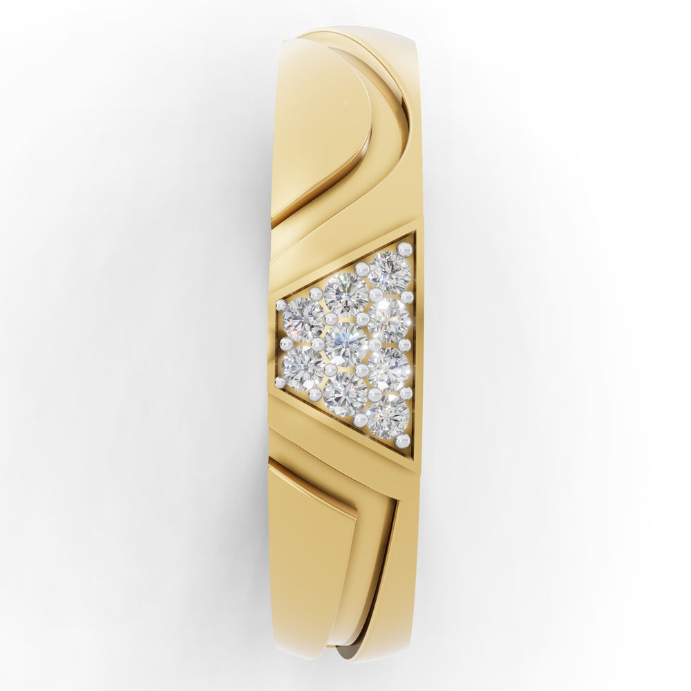 Apex Crest Diamond Ring
