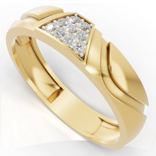 Apex Crest Diamond Ring