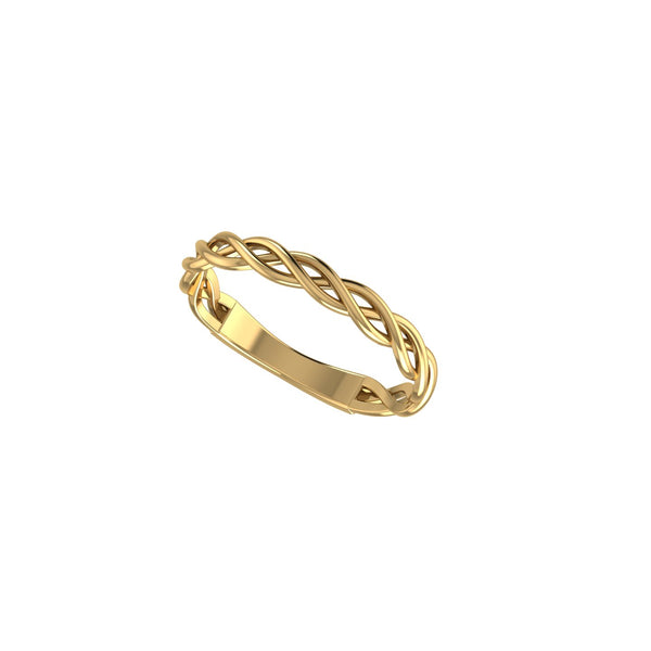 Infinity Braid Ring