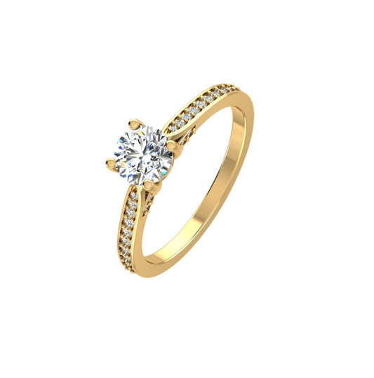 Royal Radiance Solitaire Ring