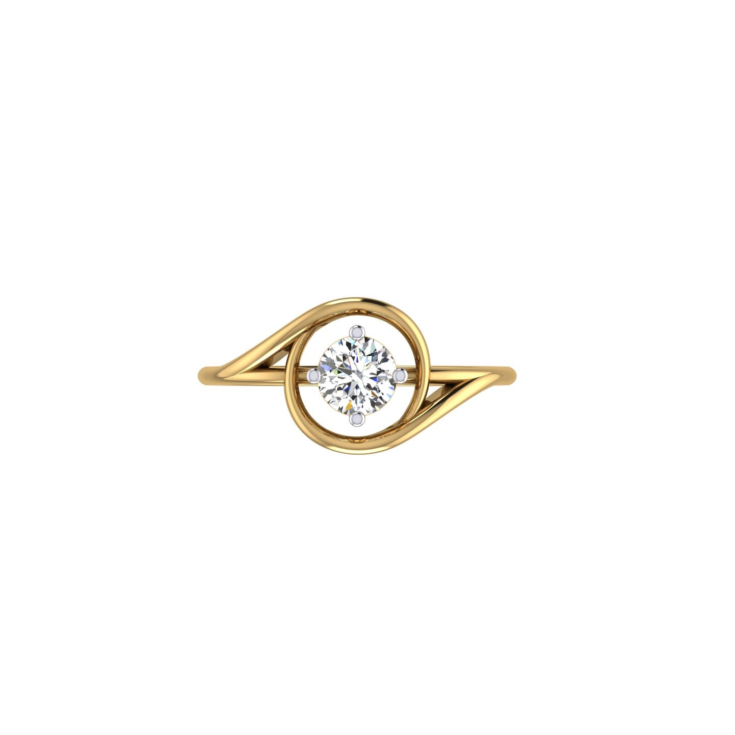 Orbit Elegance Solitaire Ring