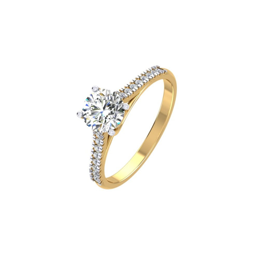 Eternal Spark Solitaire Ring
