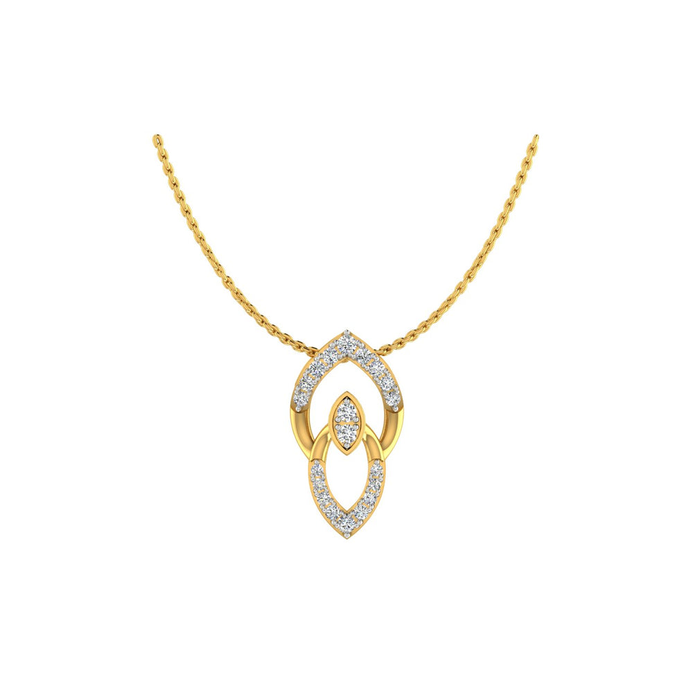 Twin Marquise Elegance Pendant