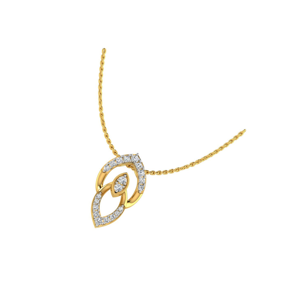 Twin Marquise Elegance Pendant