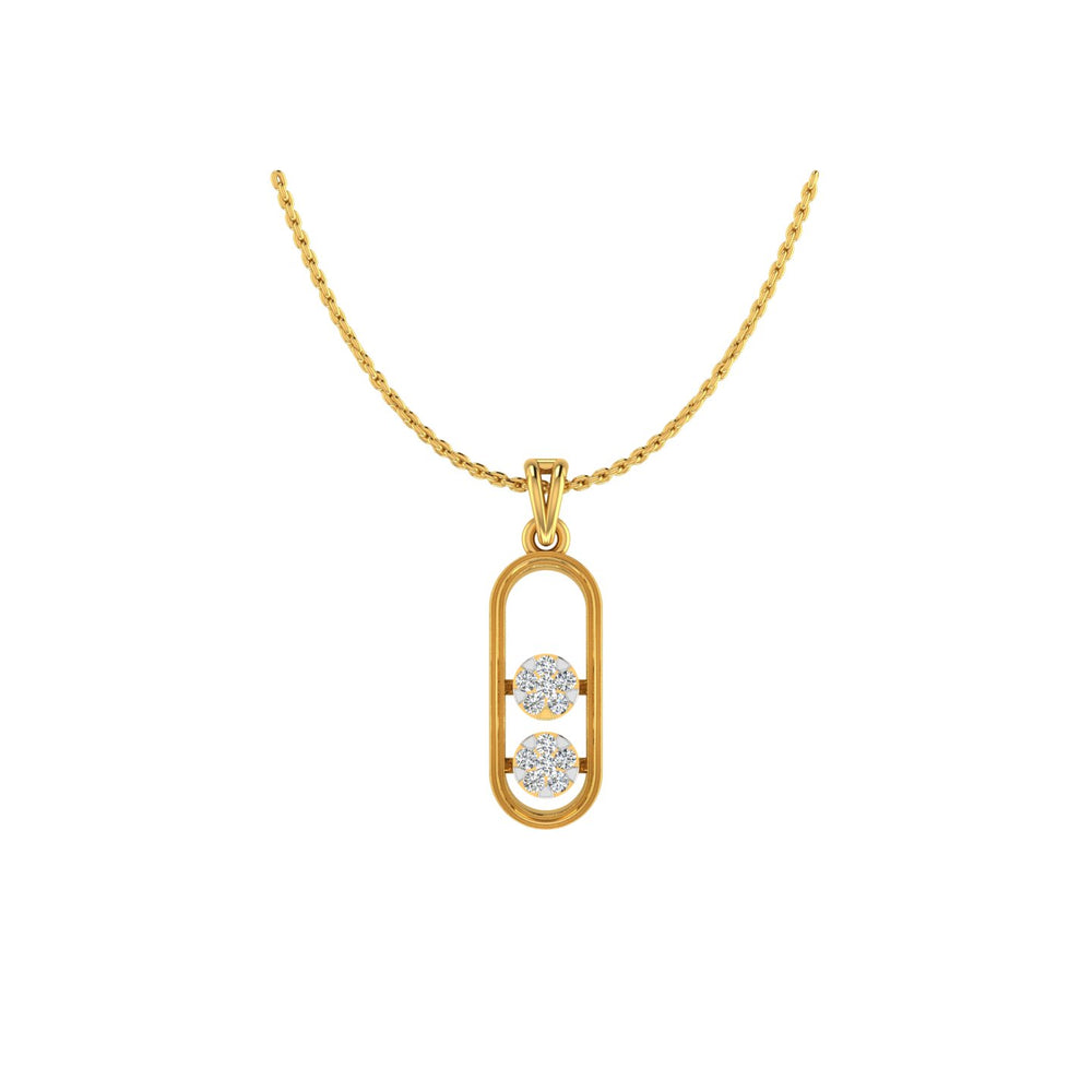 Twin Blossom Pendant