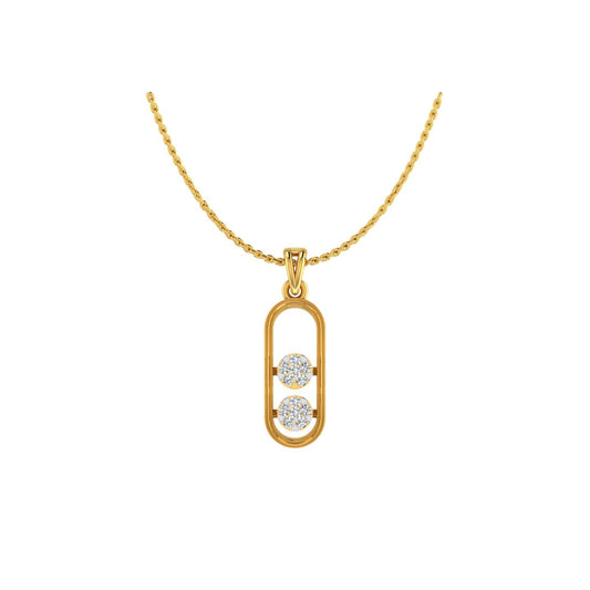 Twin Blossom Pendant