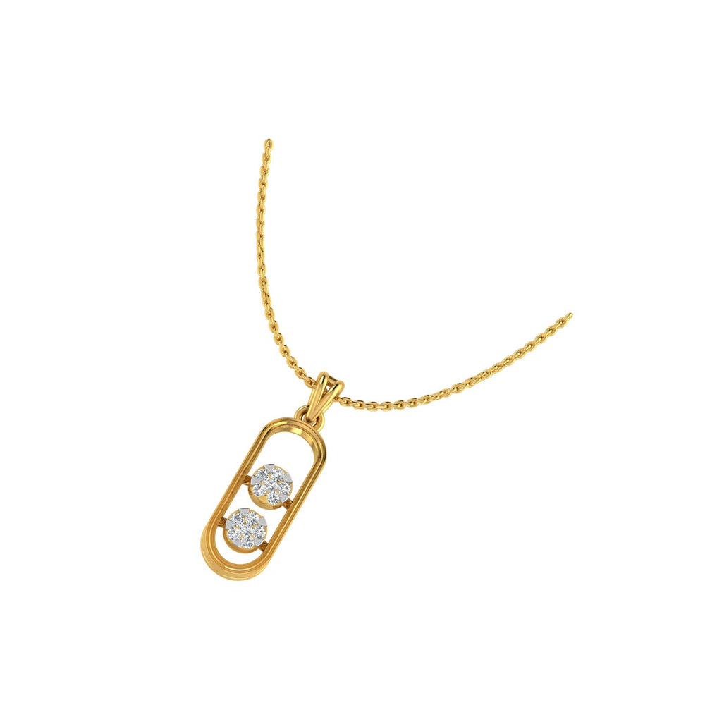 Twin Blossom Pendant