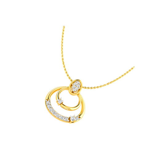 The Cosmic Orbit Triple Loop Pendant