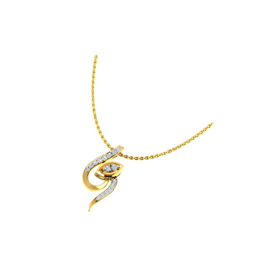 The Cosmic Eye Diamond Pendant