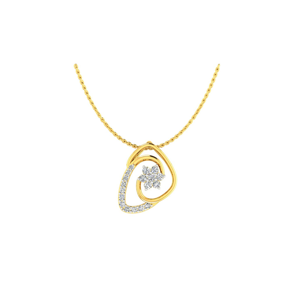 The Mystical Wave Marquis Pendant