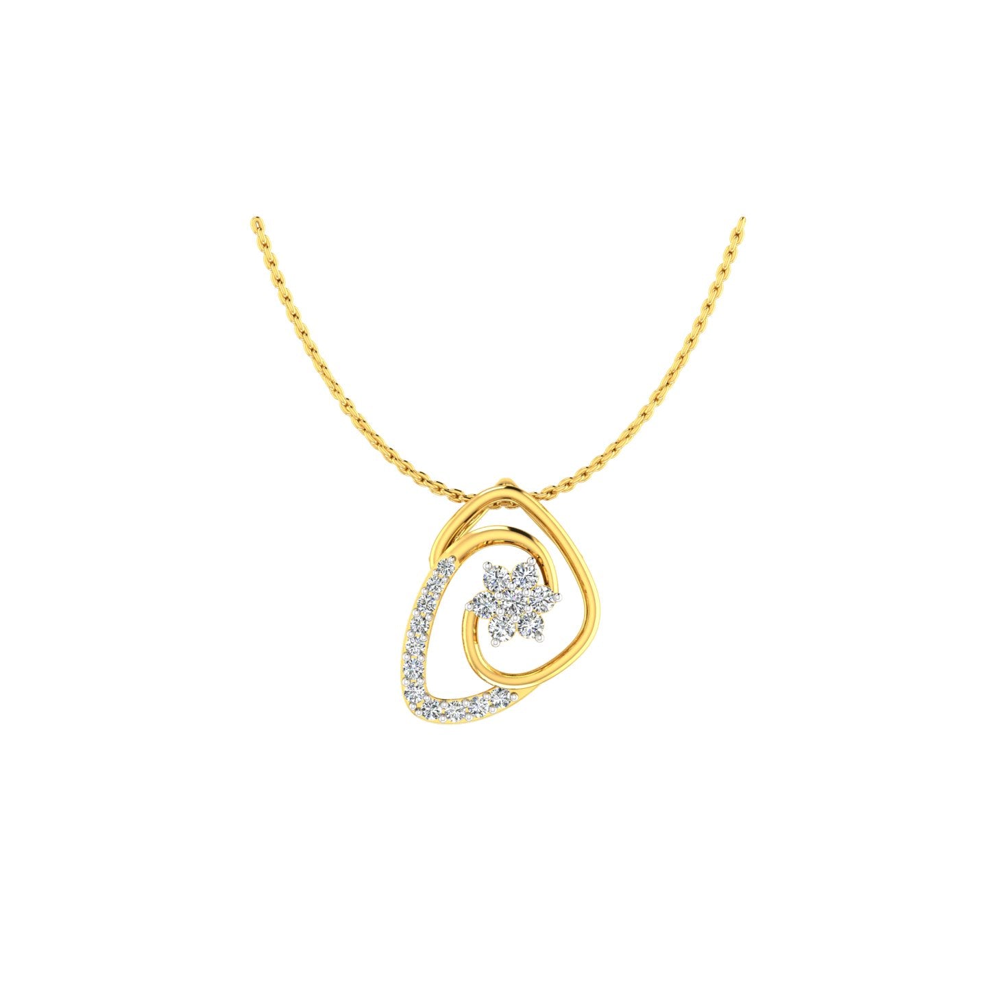 The Mystical Wave Marquis Pendant
