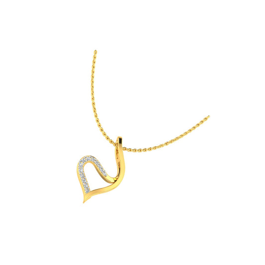 The Infinity Wave Ribbon Pendant