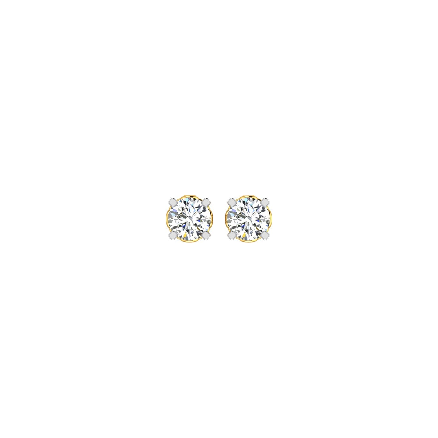 Hexa Crown Solitaire Nose Tops