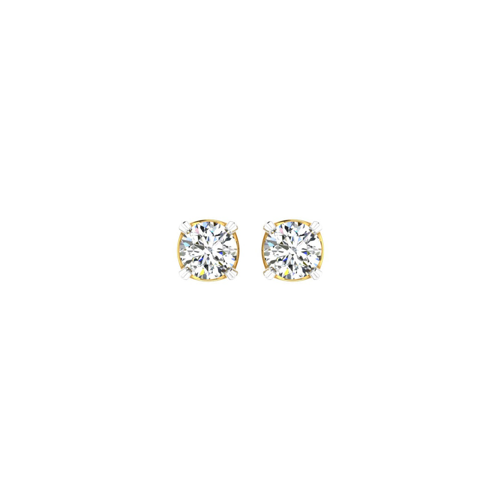 Celestial Orbit Solitaire Ear Tops