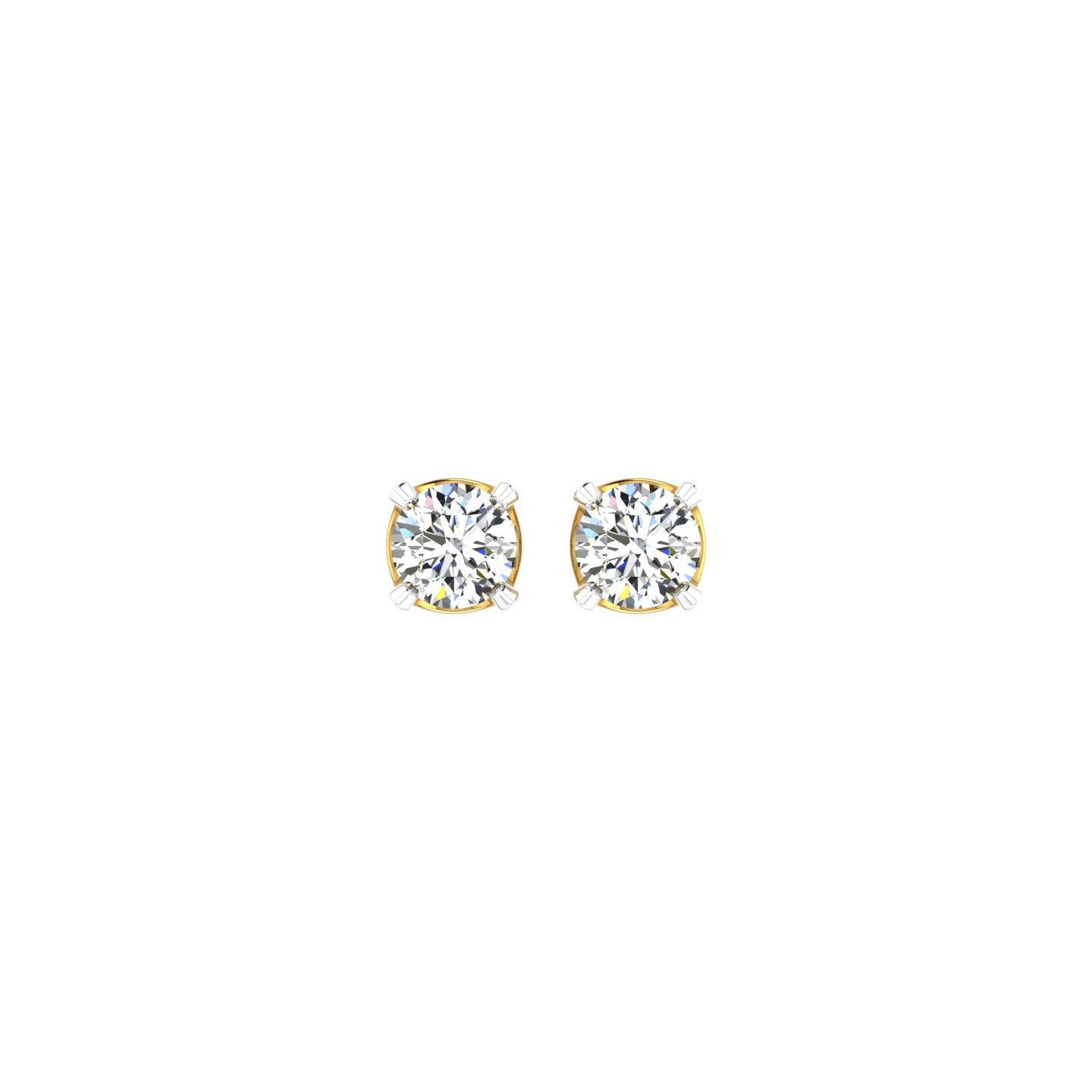 Celestial Orbit Solitaire Ear Tops