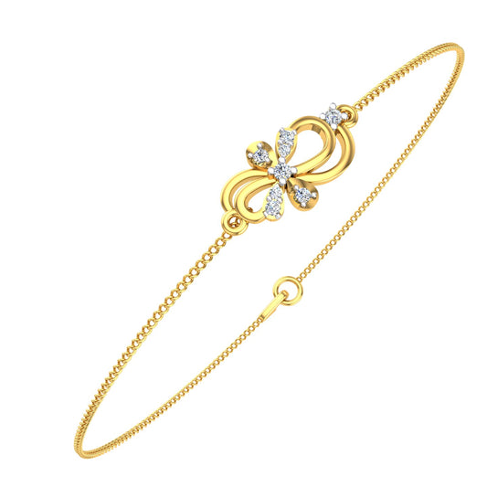 Flutter Bloom Diamond Bracelet