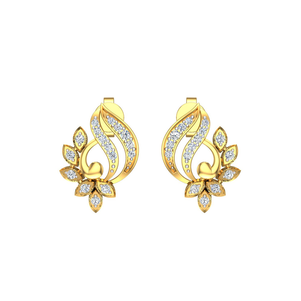 Golden Tulip Heart Diamond Tops