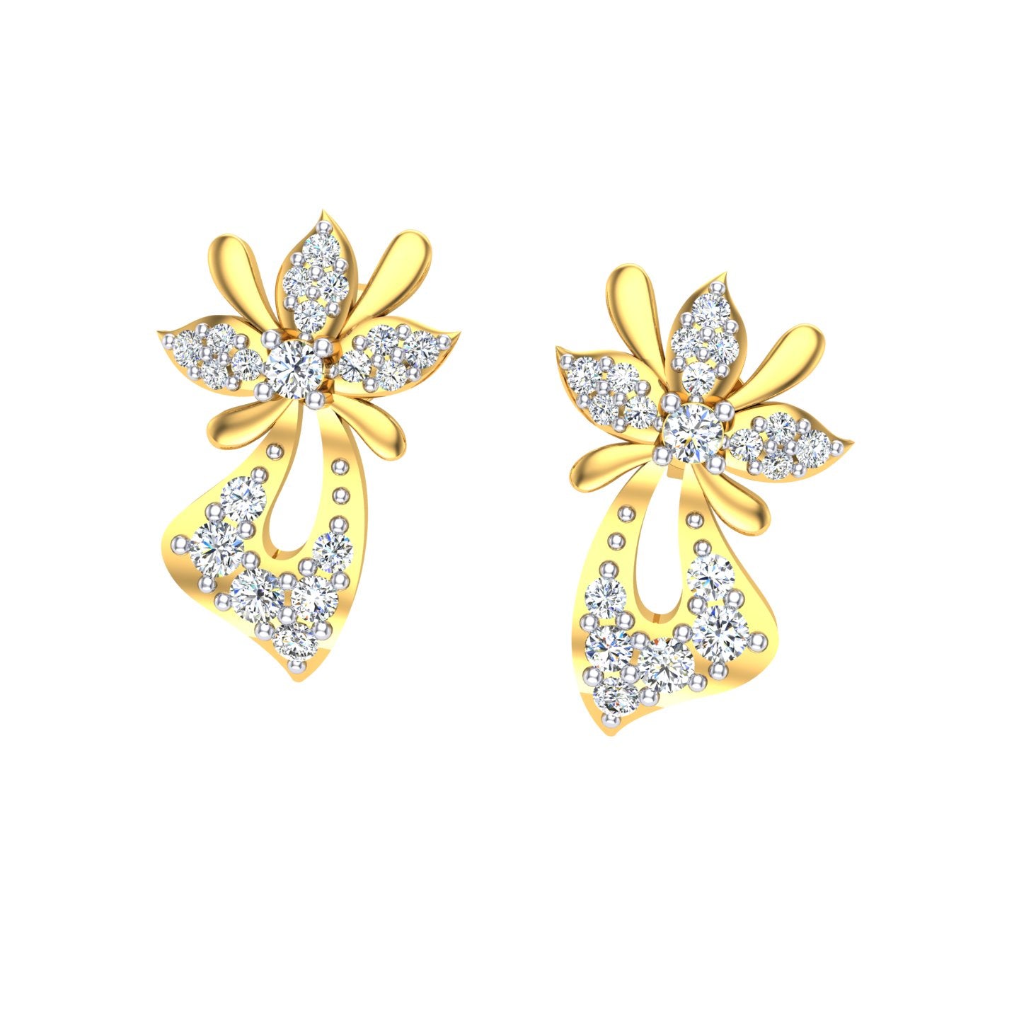 Aurora Bloom Diamond Tops
