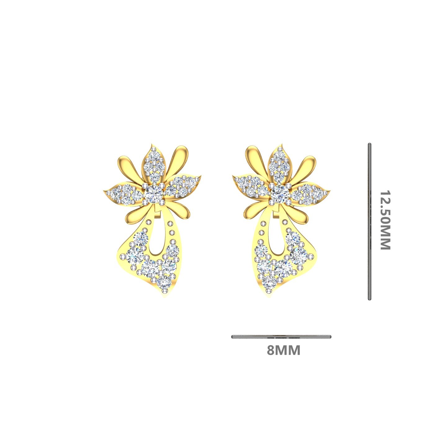 Aurora Bloom Diamond Tops